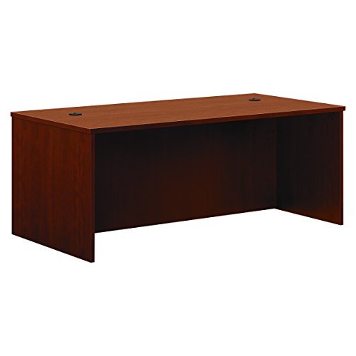 Basyx BL2101A1A1 BL Laminate Series Rectangular Desk Shell, 72" by 36" by 29", Medium Cherry