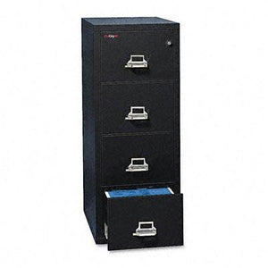 FireKing Four-Drawer Insulated Vertical File Cabinet