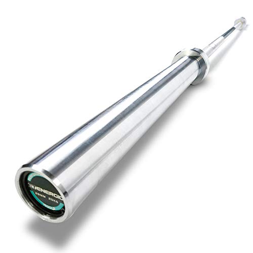 E.T.ENERGIC Olympic Barbell Bar 7-Foot Load 1500-lbs Capacity Available for Weightlifting, Powerlifting and Gym Home Exercises