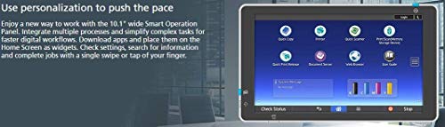RICOH Color Laser Multifunction Copier - A3/A4, 30ppm, Copy/Fax/Print/Scan, Auto Duplex, Network/WIFI, 4 Trays, Stand, PostScript 3 Supplement
