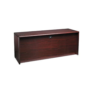 HON 10708LNN 10700 Series Left Pedestal Credenza, Mahogany 72w x 24d x 29 1/2h