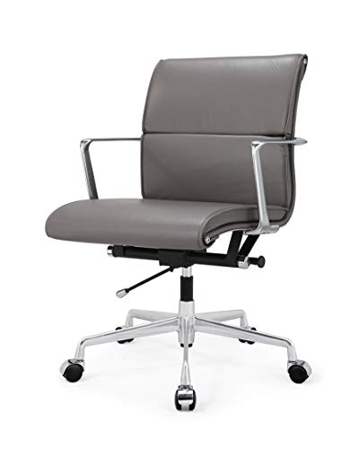 Meelano 347-GRY M347 Home Office Chair, Grey