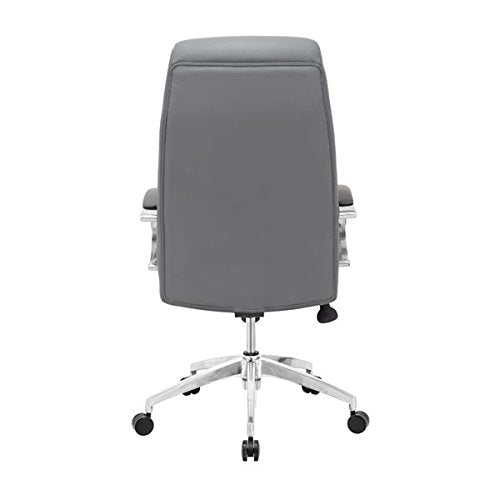 Zuo Modern 205317 Lider Comfort Office Chair, Gray