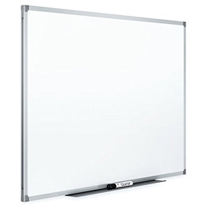 Quartet Magnetic Whiteboard, 6 x 4 Feet, Silver Aluminum Frame, Standard Duramax Porcelain (85517)