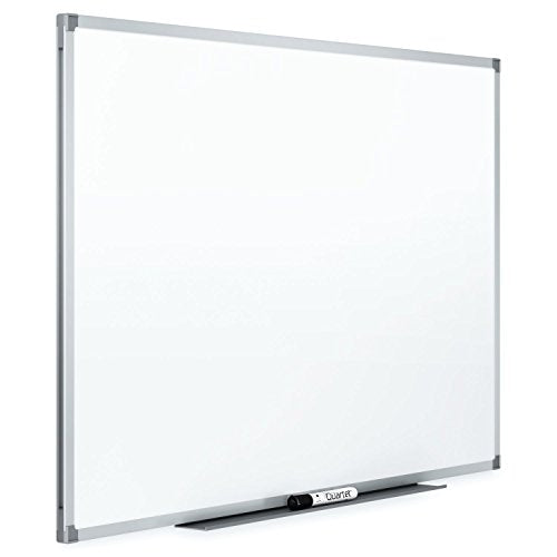 Quartet Magnetic Whiteboard, 8 x 4 Feet, Silver Aluminum Frame, Standard Duramax Porcelain (85518)
