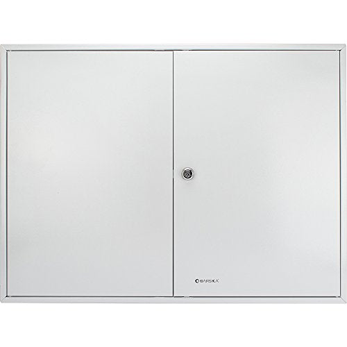 BARSKA 600 Position Key Cabinet with Key Lock, Grey
