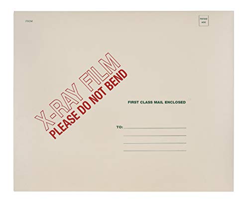Quality Park Pre-Printed X-Ray Film Mailer, String and Button, Manilla, 15 x 18, 100 per Carton, (E8894)