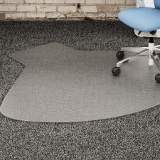 Lorell Chairmat, 60 by 66-Inch, Clear