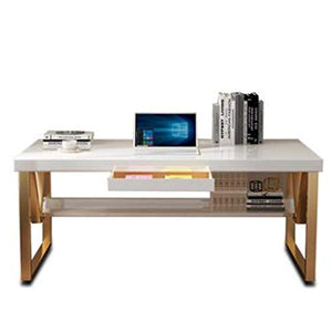 Desks Simple Laptop Desk,Table PC Office Workstation,Work Table for Office,Wedding Reception Table,Modern and Simple Nordic Style, Suitable for Family Bedroom Study Office