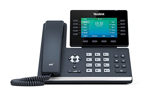 IP Phone Market Yealink T54W IP Phone with EXP50 Expansion Module [5 Pack] - Power Adapters Included