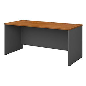 Bush Business Furniture Series C 66W x 30D Office Desk in Natural Cherry