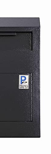 Protex Drop Box Safe (WDS-150),Black