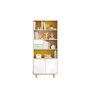 SUNESA Modern Bookshelf Floor Cabinet Storage - 240x30x180CM