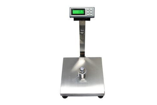 LW Measurements 500 LB x 0.1 LB 24 x 18 INCH Digital Scale Platform Floor Bench