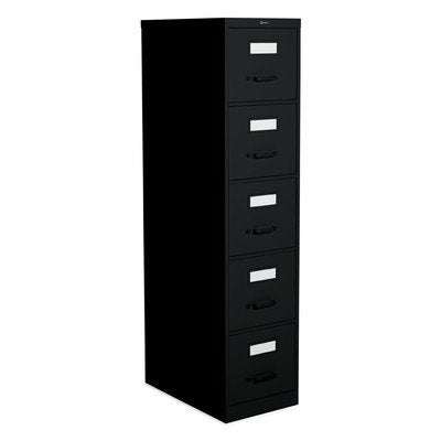 2500 Series 5-Drawer File Finish: Black