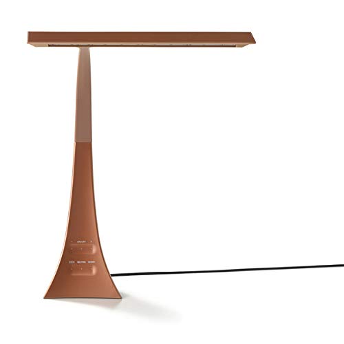 TWINBIRD Toning Function/Power Outlet LED Stand"Swish" (Copper Gold) LE-CD1501SG-G【Japan Domestic Genuine Products】【Ships from Japan】