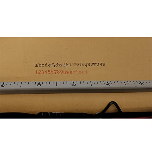 Amdsoc Old Fashioned Typewriter - Nostalgia Collectible Gift with Ribbon and Box