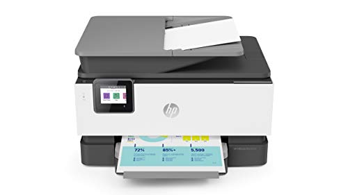 HP OfficeJet Pro 9010 All-in-One Wireless Printer, with Smart Tasks for Smart Office Productivity, Works with Alexa (3UK83A)