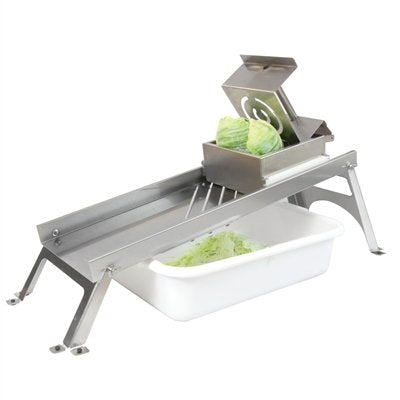 Harvest Fiesta USA Made Mandolin Style Cabbage Shredder, Restaurant Quality Stainless Steel Shredder