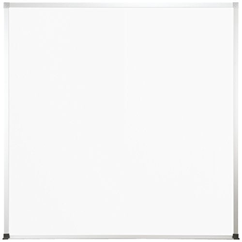 Best-Rite Magne-Rite Magnetic Whiteboard, Alum Trim and Tray, 4 x 4 feet (219ND)