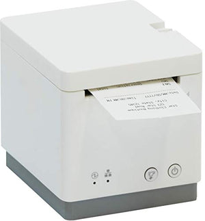 Star Micronics mC-Print2 2-inch Ethernet (LAN) / USB Thermal POS Printer with CloudPRNT, Cutter, and External Power Supply - White