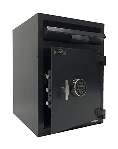 Southeastern F2820ILK Cashbag Drop Depository Safe with Quick Digital Lock w/Inner Dual Key Locker