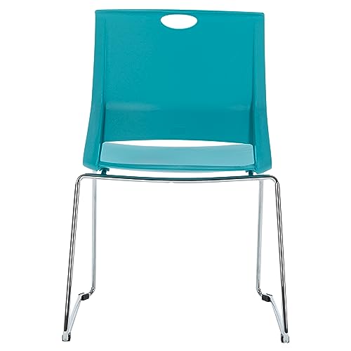 Sidanli Blue Stacking Chairs - Set of 4