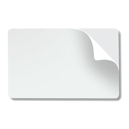 CR80 10 Mil Mylar Adhesive Backed PVC Cards - 500 Pack - CR8010MYAB