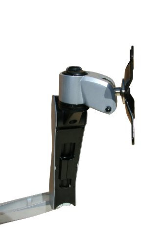 Mount-It! MI-55111 3 Height Adjustable, Articulating, Full Motion Arms Desk Mount for LCD, LED, Samsung, Sony, LG, KFDtech, HP, Phillips, ViewSonic, Panasonic, Element, Vizio, 13, 20, 24, 27, Computer Monitor Display Screens, VESA 75x75 100x100
