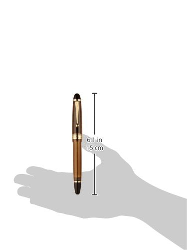 PILOT"CUSTOM 823 - Plunger Type/Transparent Brown" (nib : Medium)