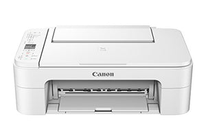 Canon TS3120 Wireless All-In-One Printer, White,21.8 x 17.2 x 8.4
