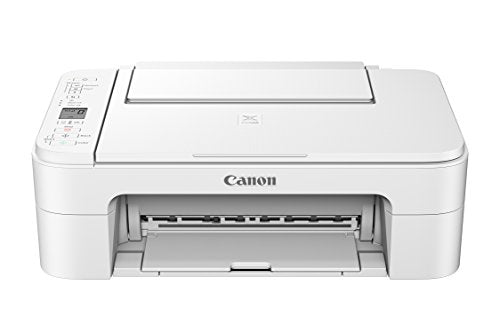 Canon TS3120 Wireless All-In-One Printer, White,21.8 x 17.2 x 8.4