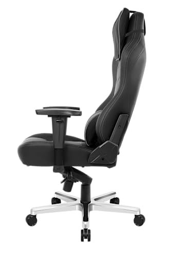 AKRacing Onyx Deluxe Executive Real Leather Desk Chair - Black