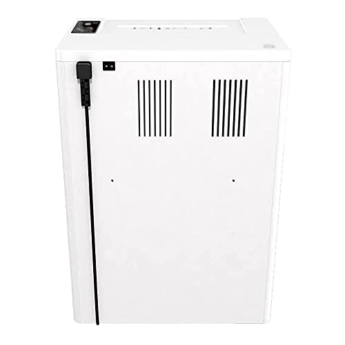38L Large-Capacity Level 4 Paper Shredder, 435mm Office Multifunctional, White