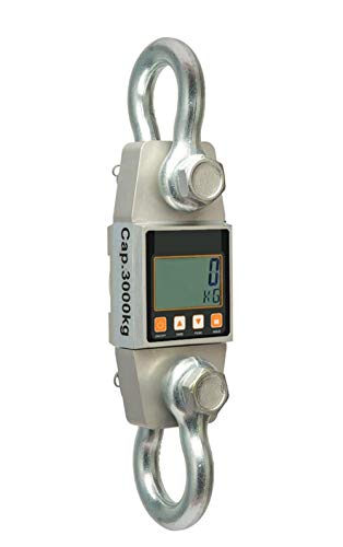 Hyindoor Digital Hanging Scale 3000kg/6000lb Industrial Heavy Duty Crane Scale Smart High Accuracy Electronic Crane Scale