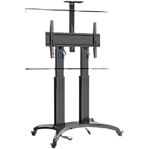 WAWJB Aluminum Alloy TV Mobile Cart Lift 65"-85" LED LCD Plasma TV Stand