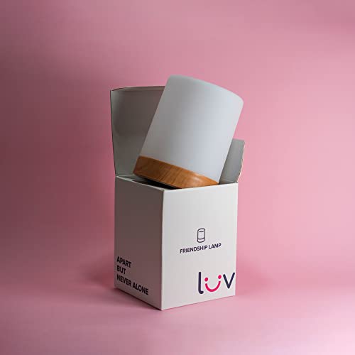 LuvLink Friendship Lamp v2 - Extended Wifi Range - Bluetooth Setup (Set of 6)
