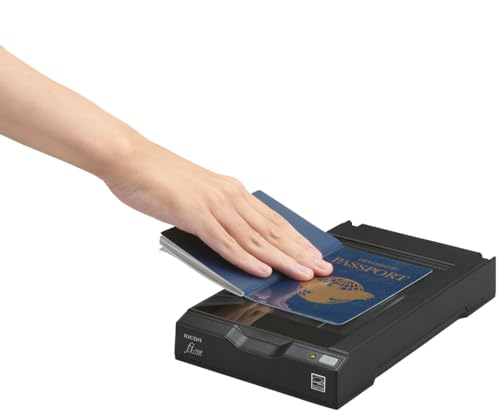 RICOH fi-70F Small Footprint Flatbed A6 Document Scanner