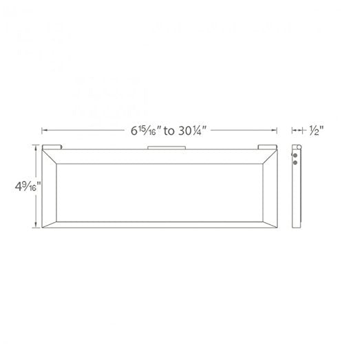 WAC Lighting Contemporary LINE 2.0 LED Undercabinet Light