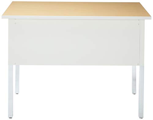 Mayline Group Mailflow Table, Pebble Gray Paint