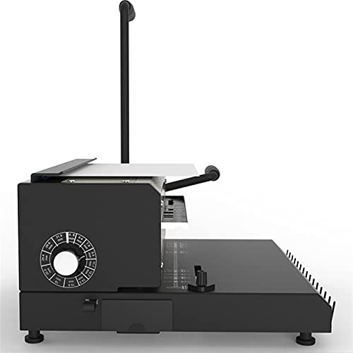 Heavy Duty Bookbinding Machine Desk Calendar Wall Calendar F4 Iron Ring Binding Machine Board Paper Manual Punching Ring Binding Machine - Round Hole/Square Hole