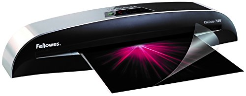 Fellowes Laminator Callisto 125, 12.5 Inch Laminating Machine, with Laminating Pouches Kit (5729101)