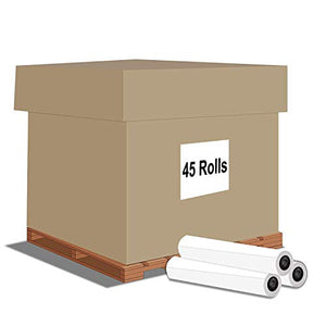 Alliance Wide Format Paper 24" x 500' Rolls Bond Engineering (20lb | 45 Rolls, 24 In x 500 Ft | 3" Core)