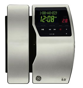 GE - DECT 6.0 - Stainless Steel Finish