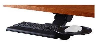 Humanscale 900 Standard Keyboard Tray System w/ 6G Arm mechanism, 12R Right Mouse, and Gel Palm Rest