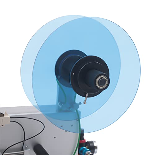 NG NOPTEG Semi-Automatic Square Bottle Labeling Machine, Adjustable Label Applicator 20-40pcs/min