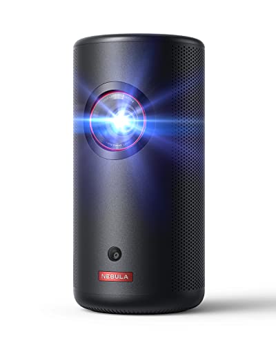 NEBULA by Anker Capsule 3 Laser 1080p Smart TV Projector with Wifi & Bluetooth, Outdoor Portable Dolby Digital Laser Projector