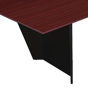 Regency 8 ft Mahogany/Black Conference Room Table