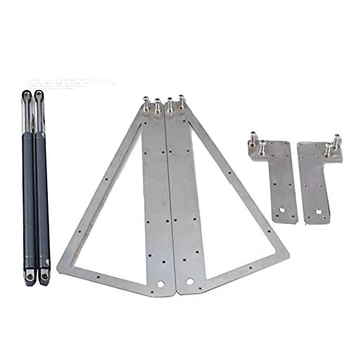New Printer Accessories 1 Set DIY Murphy Wall Bed Mechanism Hydraulic Hinge Hidden Bed Hardware Kit Fold Down Bed Fit Compatible with 0.9-2m Foldable Bed Handware (Color : Please Check Details)