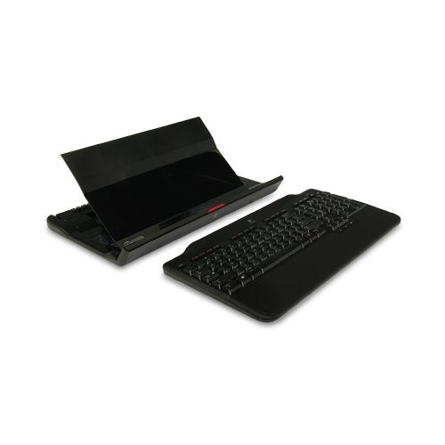 Logitech Alto Notebook Stand with Cordless Keyboard & USB Hub